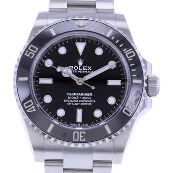 Montre d'occasion ROLEX Submariner Céramique homme mouvement automatique certifié (cosc) bracelet acier