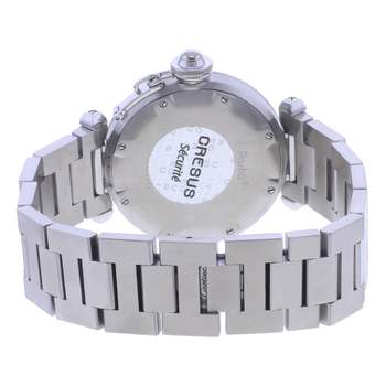 Montre d'occasion CARTIER Pasha C mixte automatique bracelet acier