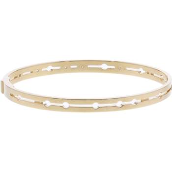 Tweedehands armband DINH VAN Pulse, groot model voor dames, 750/1000 geelgoud