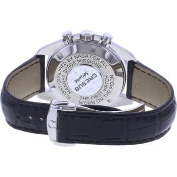 Montre d'occasion OMEGA Speedmaster Moonwatch homme mécanique bracelet cuir d'origine