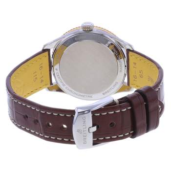 Pre-owned BREITLING Navitimer women's quartz watch with original leather strap