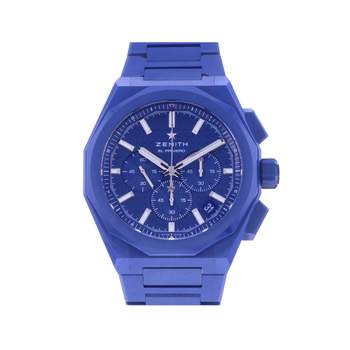 Tweedehands ZENITH Defy Skyline Chrono herenhorloge met automatische opwinding en keramische armband