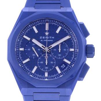 Tweedehands ZENITH Defy Skyline Chrono herenhorloge met automatische opwinding en keramische armband