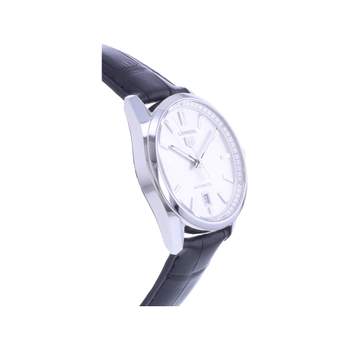Montre d'occasion TAG HEUER Carrera Calibre 5 homme automatique bracelet cuir d'origine
