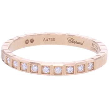 Tweedehands CHOPARD Ice Cube-ring voor dames, roségoud 750/1000