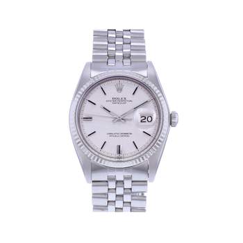 Montre d'occasion ROLEX DateJust 36 mixte mouvement automatique certifié (cosc) bracelet acier