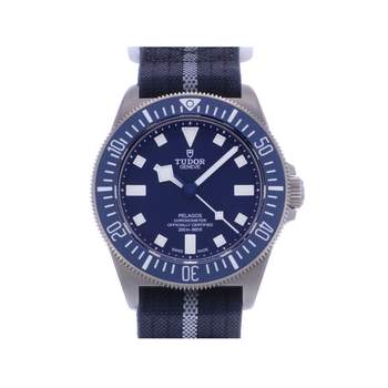 Montre d'occasion TUDOR Pelagos FXD Marine Nationale homme mouvement automatique certifié (cosc) bracelet nato