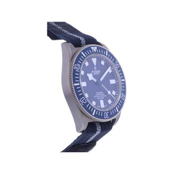Montre d'occasion TUDOR Pelagos FXD Marine Nationale homme mouvement automatique certifié (cosc) bracelet nato