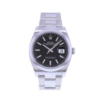Montre d'occasion ROLEX DateJust 36 homme mouvement automatique certifié (cosc) bracelet acier