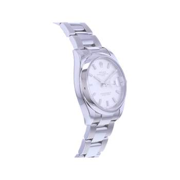 Montre d'occasion ROLEX Oyster Perpetual Date mixte mouvement automatique certifié (cosc) bracelet acier