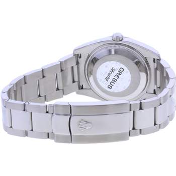 Montre d'occasion ROLEX Oyster Perpetual Date mixte mouvement automatique certifié (cosc) bracelet acier