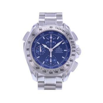 Montre d'occasion OMEGA Speedmaster Split Second homme mouvement automatique certifié (cosc) bracelet acier