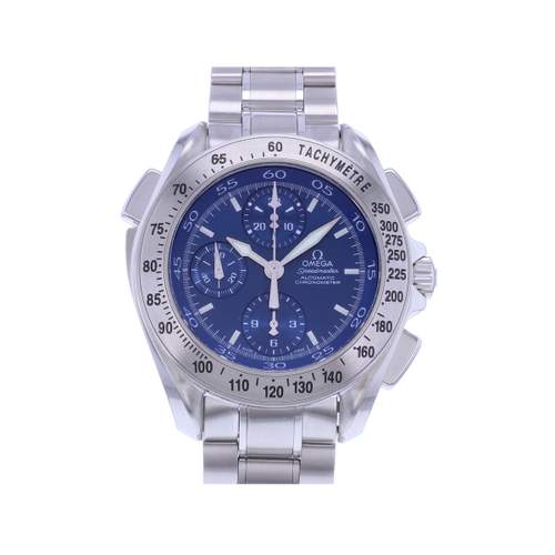Tweedehands OMEGA Speedmaster Split Second herenhorloge met gecertificeerd automatisch uurwerk (COSC) en stalen armband