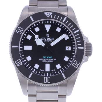 Montre d'occasion TUDOR Pelagos homme mouvement automatique certifié (cosc) bracelet titane