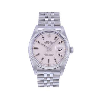 Montre d'occasion ROLEX DateJust 36 mixte automatique bracelet acier