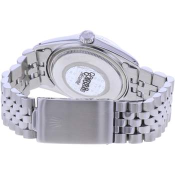 Montre d'occasion ROLEX DateJust 36 mixte automatique bracelet acier