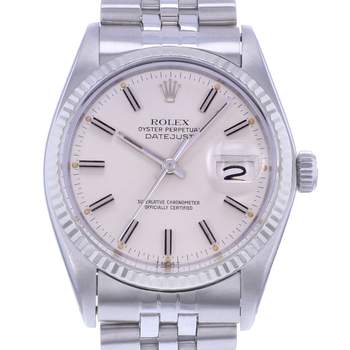 Montre d'occasion ROLEX DateJust 36 mixte automatique bracelet acier