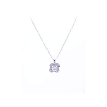 Tweedehands MAUBOUSSIN-ketting ‘Chance of Love’ nr. 2 voor dames, witgoud 750/1000