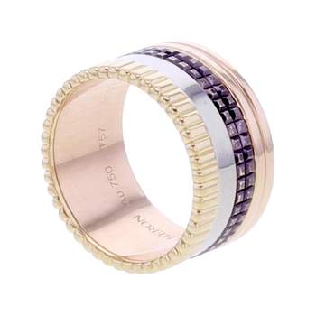 Bague d'occasion BOUCHERON Quatre Classique Large femme 3 ors 750/1000 pvd