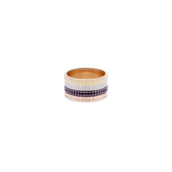 Bague d'occasion BOUCHERON Quatre Classique Large femme 3 ors 750/1000 pvd