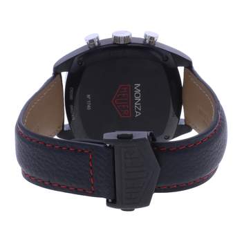 Montre d'occasion TAG HEUER Monza homme automatique bracelet cuir