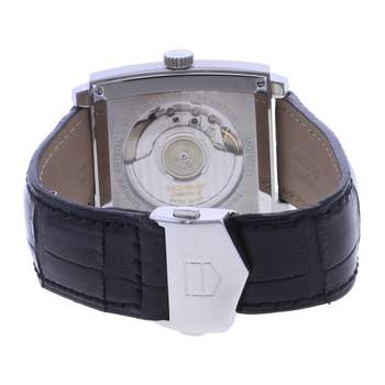 Montre d'occasion TAG HEUER Monaco homme automatique bracelet cuir cresus