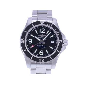 Montre d'occasion BREITLING SuperOcean Automatic homme mouvement automatique certifié (cosc) bracelet acier