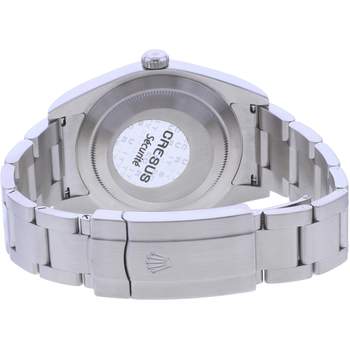 Montre d'occasion ROLEX Oyster Perpetual homme mouvement automatique certifié (cosc) bracelet acier