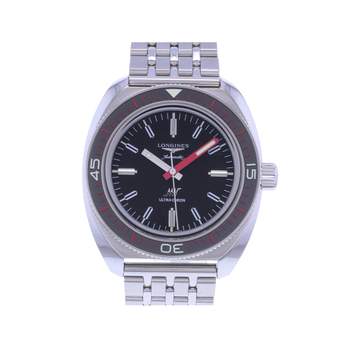 Montre d'occasion LONGINES Ultra-Chron homme mouvement automatique certifié (cosc) bracelet acier