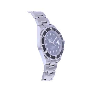 Montre d'occasion ROLEX Submariner Date homme mouvement automatique certifié (cosc) bracelet acier