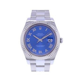 Montre d'occasion ROLEX DateJust II homme mouvement automatique certifié (cosc) bracelet acier
