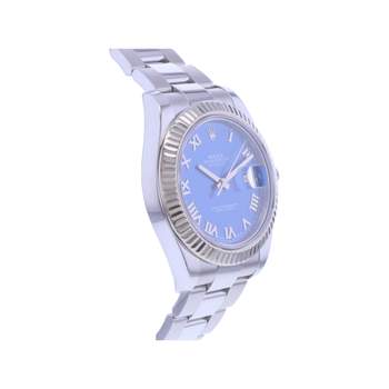 Montre d'occasion ROLEX DateJust II homme mouvement automatique certifié (cosc) bracelet acier