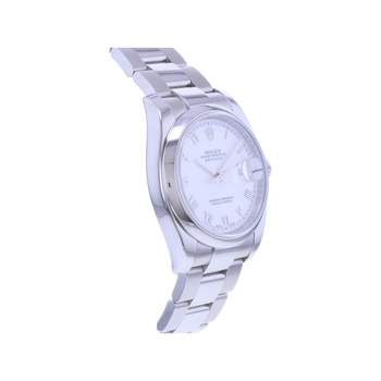 Pre-owned ROLEX DateJust 36 unisex watch with certified automatic movement (COSC) and steel bracelet