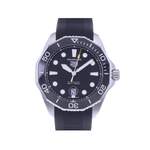 MONTRE TAG HEUER AQUARACER BRACELET CAOUTCHOUC NOIR - vue 1