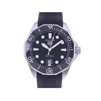 MONTRE TAG HEUER AQUARACER BRACELET CAOUTCHOUC NOIR