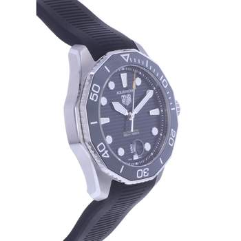 MONTRE TAG HEUER AQUARACER BRACELET CAOUTCHOUC NOIR