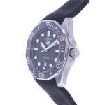 MONTRE TAG HEUER AQUARACER BRACELET CAOUTCHOUC NOIR - vue D2