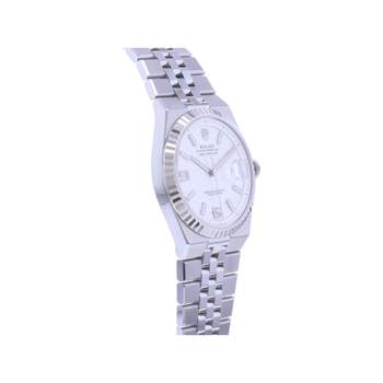 Montre d'occasion ROLEX Land-Dweller 40 homme mouvement automatique certifié (cosc) bracelet acier