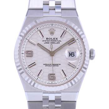 Montre d'occasion ROLEX Land-Dweller 40 homme mouvement automatique certifié (cosc) bracelet acier