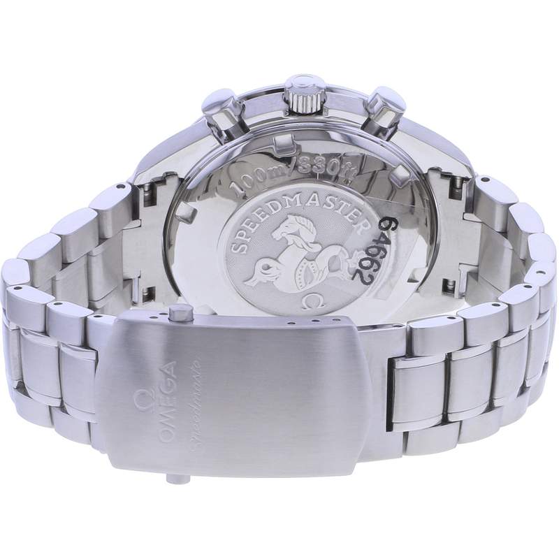Montre d'occasion OMEGA Speedmaster Day-Date homme automatique bracelet acier - vue 3