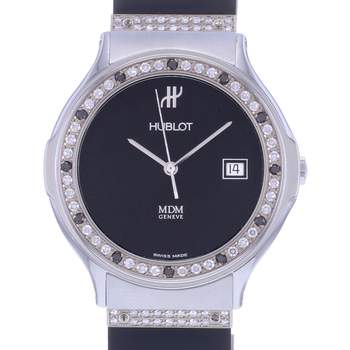 Montre d'occasion HUBLOT Classic MDM mixte quartz bracelet caoutchouc