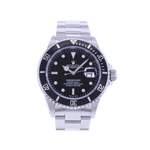 Montre d'occasion ROLEX Submariner Date homme mouvement automatique certifié (cosc) bracelet acier - vue 1