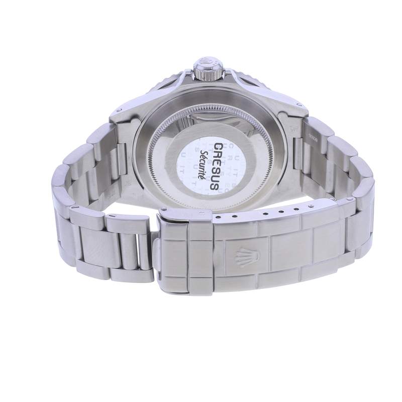 Montre d'occasion ROLEX Submariner Date homme mouvement automatique certifié (cosc) bracelet acier - vue 3