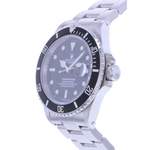 Montre d'occasion ROLEX Submariner Date homme mouvement automatique certifié (cosc) bracelet acier - vue D2
