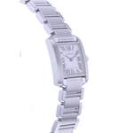 Montre d'occasion CARTIER Tank Française femme quartz bracelet acier - vue 2