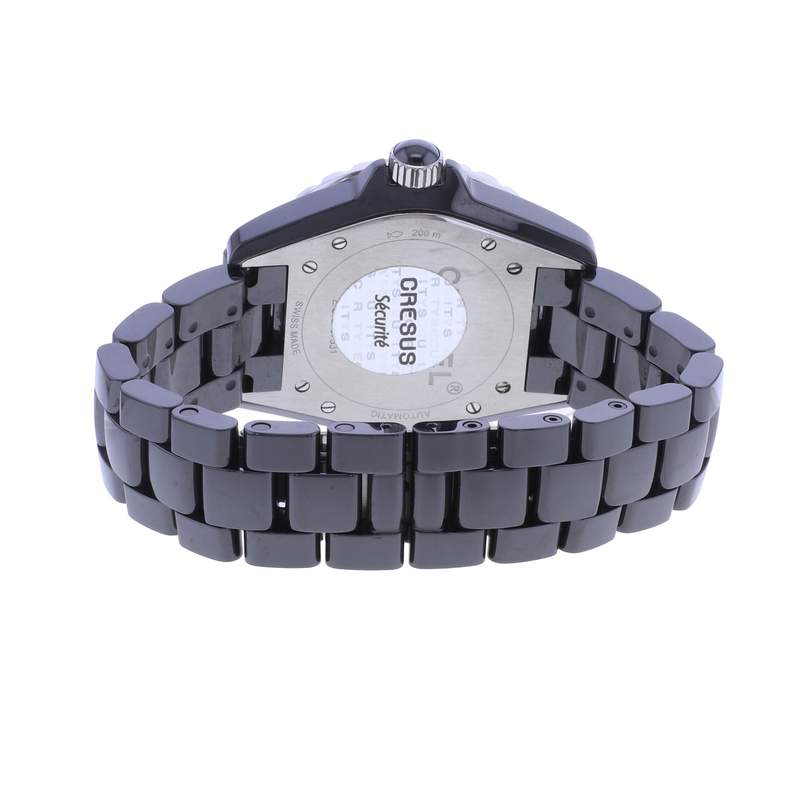 Montre d'occasion CHANEL J12 38 mm femme automatique bracelet céramique - vue 3