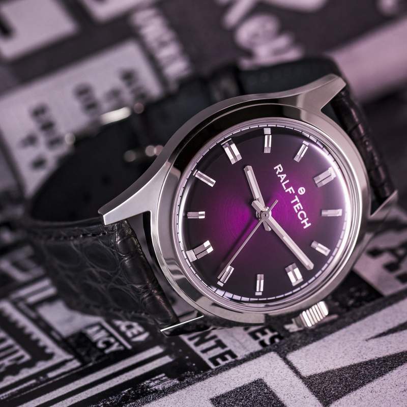 Montre d'occasion RALF TECH Académie mixte quartz bracelet cuir d'origine - vue 2