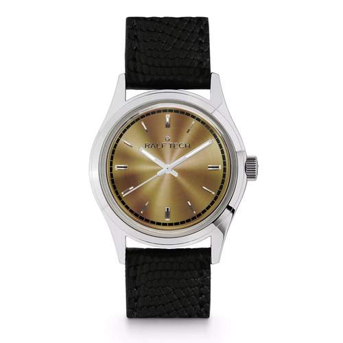 Montre d'occasion RALF TECH Académie homme quartz bracelet cuir d'origine