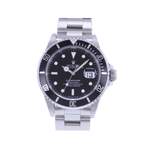 Montre d'occasion ROLEX Submariner Date homme mouvement automatique certifié (cosc) bracelet acier - vue 1