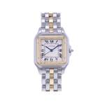Montre d'occasion CARTIER Panthère Medium femme quartz bracelet or jaune 750/000 et acier - vue 1